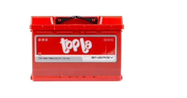 Акумулятор Topla 75Ah/12V Energy Euro